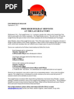 Download Free High Holiday Services Press Release 2011 by Laugh Factory SN64215683 doc pdf