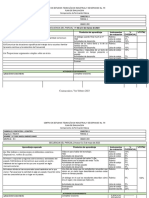 Aprendizaje Esperado Productos de Aprendizaje Instrumentos de Evaluación % Evidencial %total