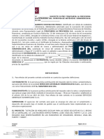 Anexo No 11. Minuta Contrato de Gerencia Proyecto de Dotacion Suramericana