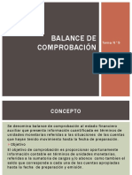 TEMA #9 - Balance de Comprobación de Sumas y Saldos