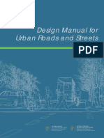 Design Manual For Urban Roads and Streets