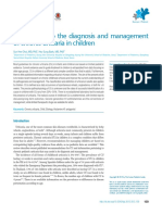 Approaches To The Diagnosis and Management of Chronic Urticaria in Children