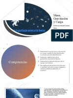 Diapositiva Sobre Masa, Gravitación y Carga