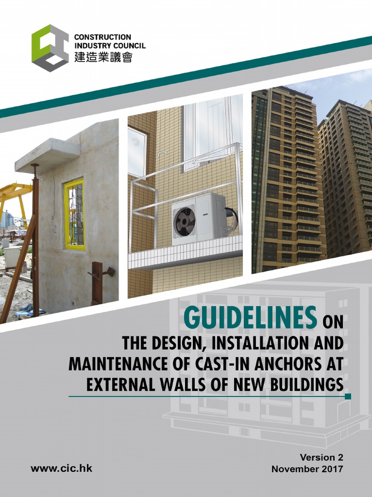 Guidelines - Cast-In Anchor - e | PDF