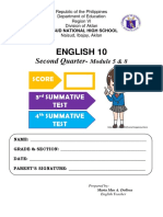 Philippines English Summative Tests
