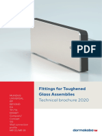 Fittings For Toughened Glass Assemblies: Technical Brochure 2020