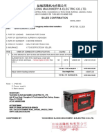 Yancheng Slong Machinery & Electric Co - LTD.: Sales Confirmation