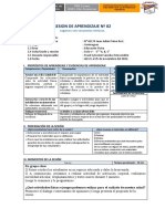 Sesion de Aprendizaje #02: Jugamos Con Secuencias Rítmicas