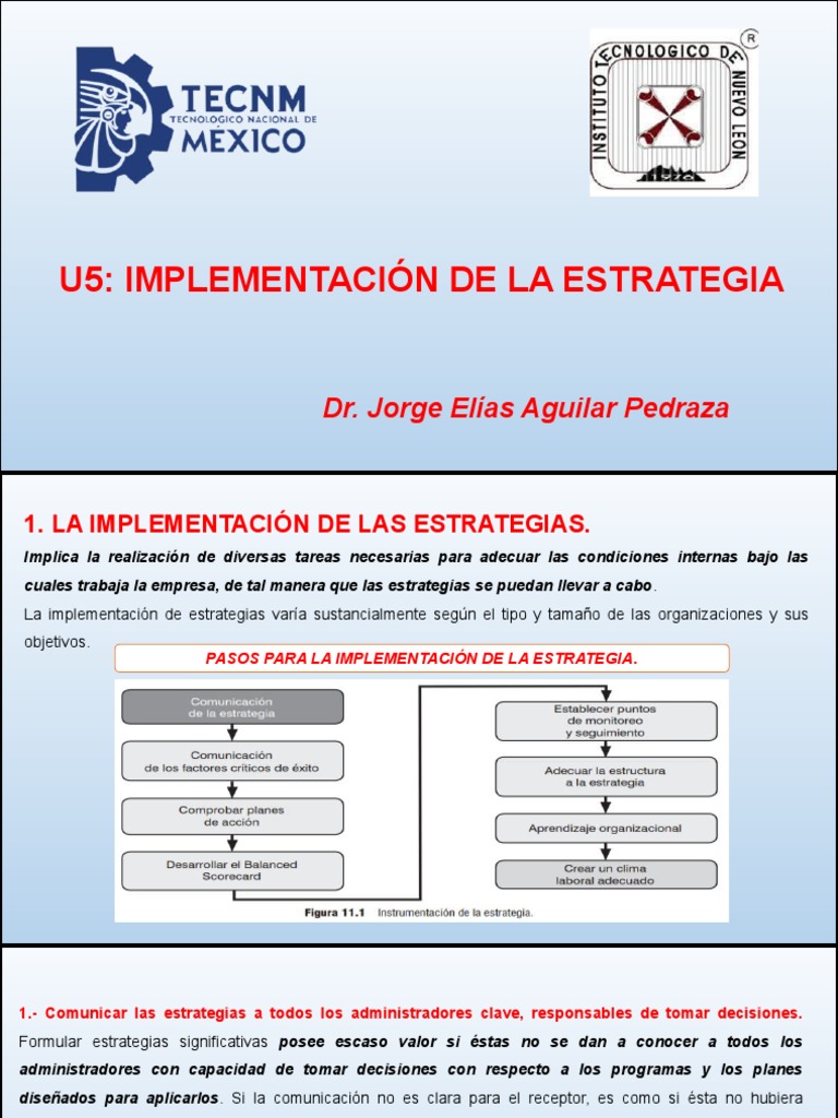 ¿Qué Es La Implementación De La Estrategia? Definición Y Proceso – AABB