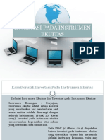 Pertemuan 2 - Investasi Pada Instrumen Ekuitas