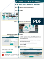 ¿Cómo Realizar El Pago QR de Una Tasa U Otro Ingreso Municipal?