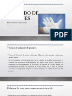 Calzado de Guantes: Ronaldo Alexander Medina Serrano 2° E