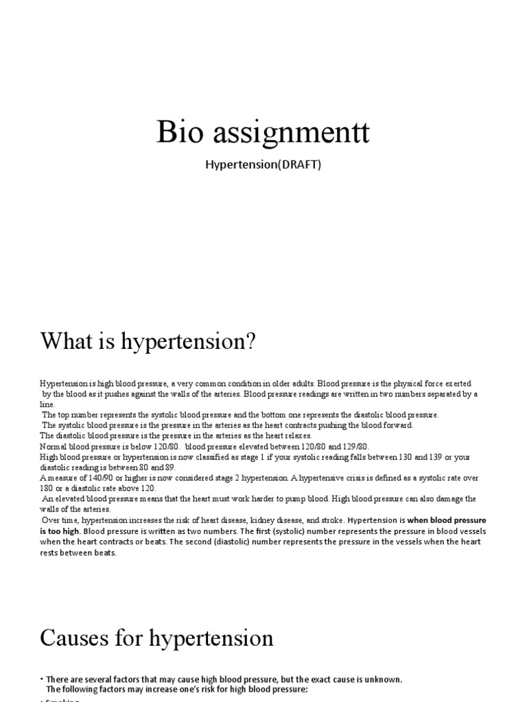 Hypertension Pdf
