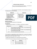 La Nanotecnología ¿Dónde Está?