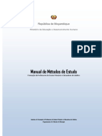 Manual de Métodos de Estudo: República de Moçambique