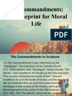 The Commandments: Our Blueprint For Moral Life