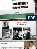 Gion Nándor Virágos Katona