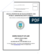 Apply to GIMPA Law School