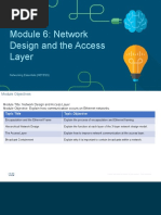 Module 6: Network Design and The Access Layer: Networking Essentials (NETESS)