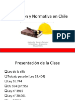 Clase 5. Legislación y Normativa en Chile. Aula Virtual