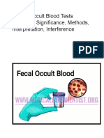 Faecal Occult Blood Tests