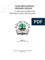 Panduan Penyusunan Berkas Usulan Csap 2023