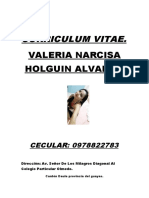 Valeria Holguin Curriculo Actualizado.