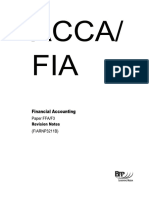 ACCA F3 Revision Notes