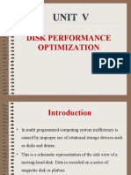 Disk Performance Optimization