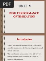 Disk Performance Optimization