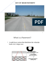 Design of Rigid Pavement