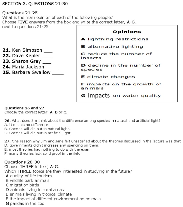 ielts listening section 3 simulation (jim and jane) PDF