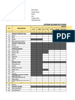 Laporan Bulanan Data Kesakitan: Bulan: FEBRUARI 2021