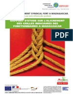 Rapport D'Etude Sur L'Alignement Des Grilles Indiciaires Des Fonctionnaires A Madagascar