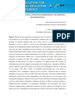 Desenho Animado e Conflitos Interpessoais - Uma Proposta de Intervenção