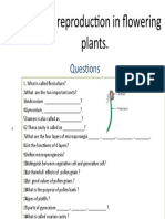 Sexual Reproduction in Flowering Plants.: Questions