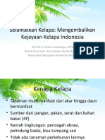 Bangkitkan Kejayaan Kelapa DPR RI