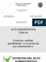 Tema Vii Extincion, Nulidad, Anulabilidad y Revocacion Del Aa