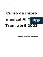 Curso de Impro Musical Al Tran Tran, Abril 2023: Espazo Utópico, A Coruña