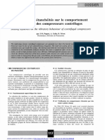 Influence Des Étanchéités Sur Le Comportement Vibratoire Des Compresseurs Centrifuges