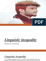 Linguistic Inequality