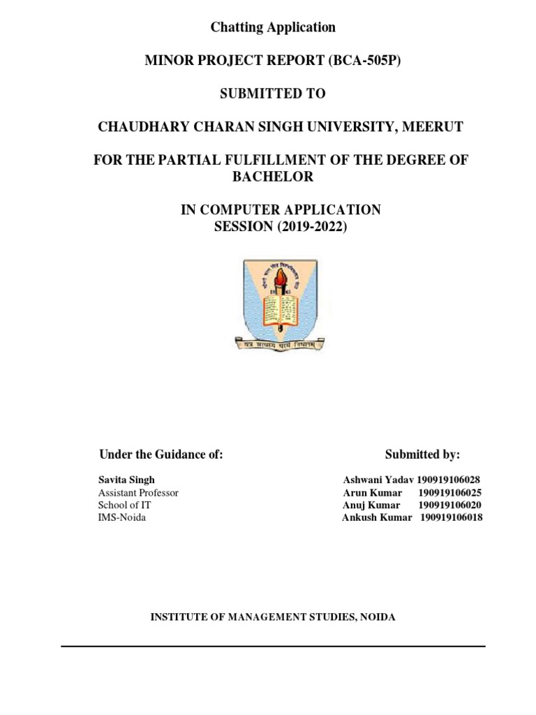 Project Report | PDF | Software Testing | Online And Offline