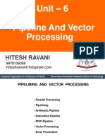 Unit 6 - Pipelining and Vector Processing