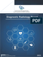 Saudi Board of Diagnostic Radiology Curriculum 2022