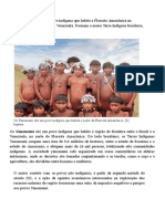 Povo Yanomami na Amazônia