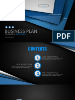 Blue Black Metal Texture PowerPoint Templates