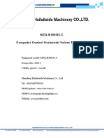 MZQ-B300-25-C Computer Control Horizontal Valve Test Bench Rv.3