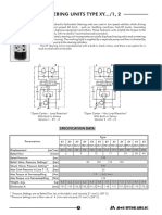 Guide hydrostatic steering units type XY