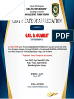 Certificate For PNDRM Facilitator