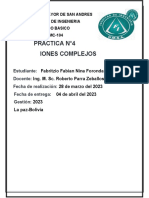 Practica N°4 Iones Complejos